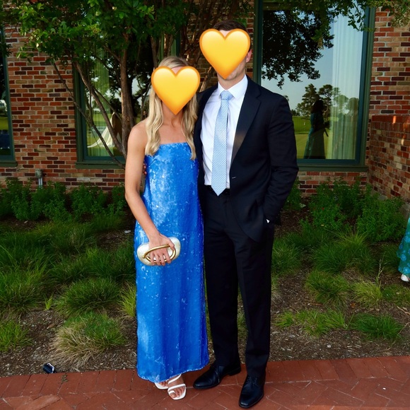 Staud Casey Dress Cornflower - Picture 4 of 5